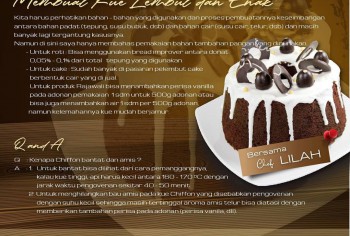 TIPS Membuat Kue Lembut dan Enak