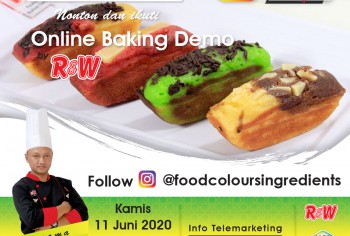 Event LIVE Baking Demo Pukis