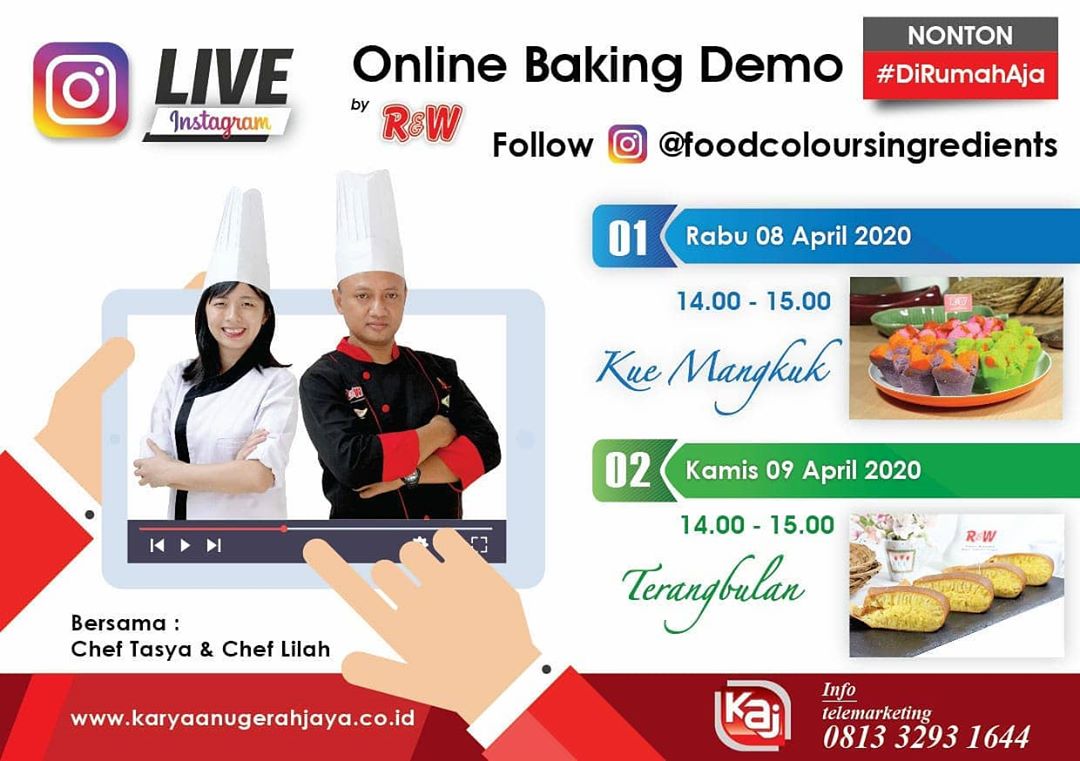 Event LIVE Baking Demo Kue Mangkuk & Terang bulan Photo